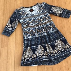 R & B Collection Boho peasant dress